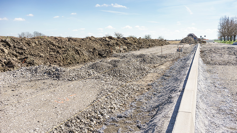 Travaux de voiries, terrassements en déblais et remblais